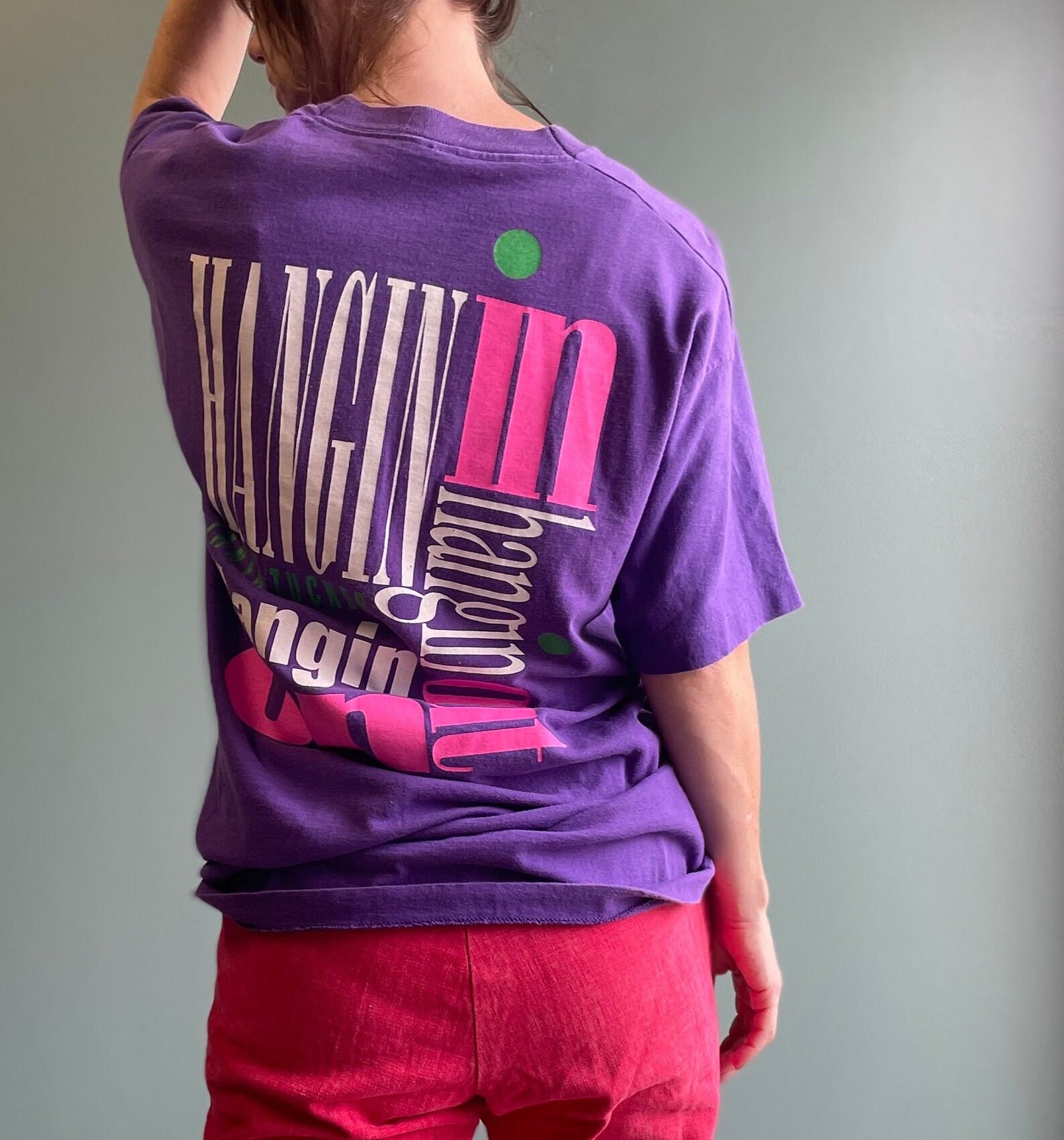 vtg 90s TANYA TUCKER Shirt // vintage country band 1994 tour hanging In hanging out hanging on female country singer western cowgirl style