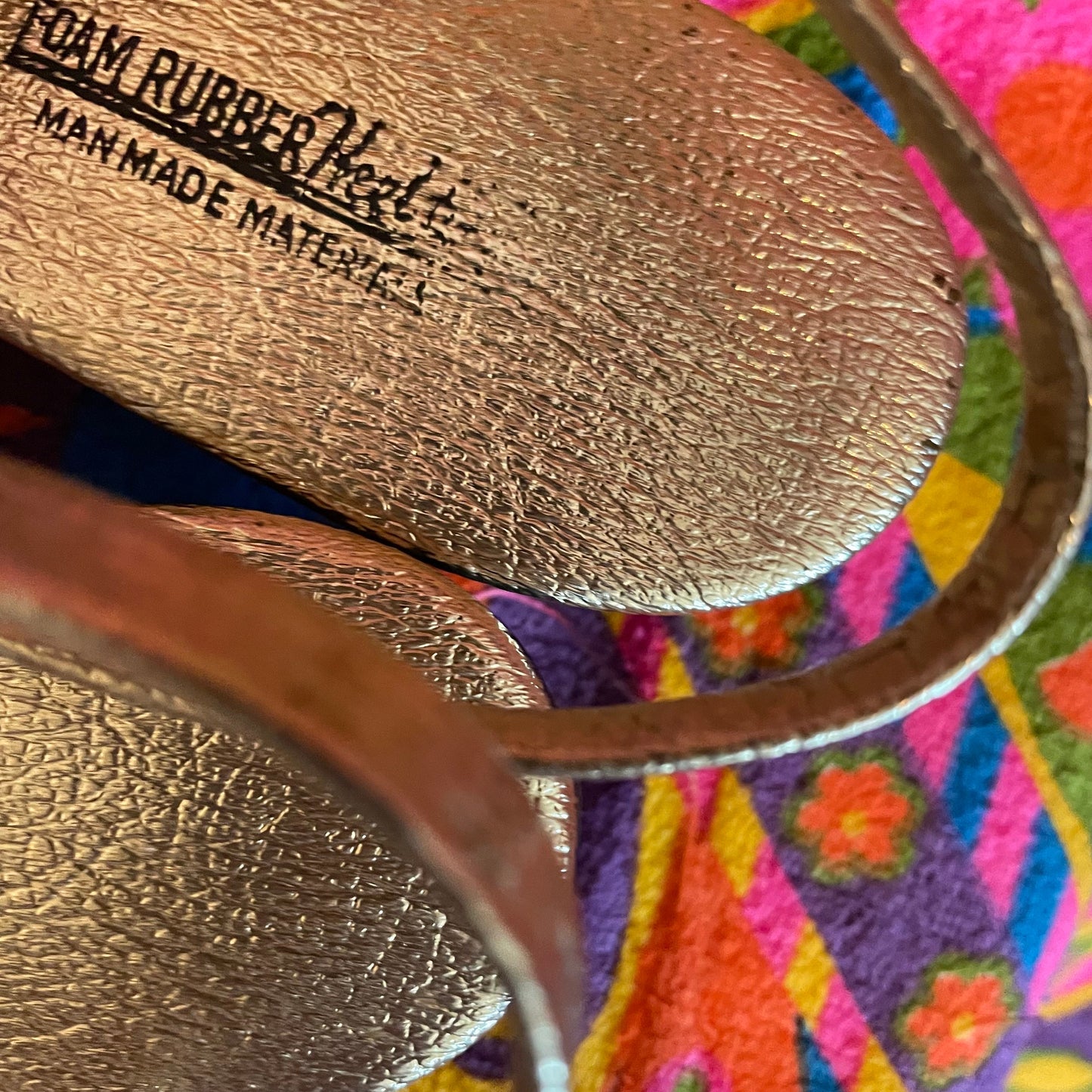 vtg 60s GOLD STRAPPY SANDALS // vintage slingback slippers sparkly gold open toe pin up mod sandals glam gold lame slip ons fancy date 70s