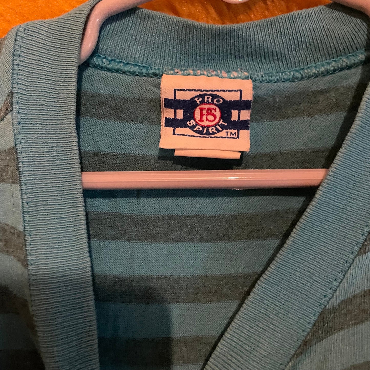 vtg 90s TEAM RUDE SHIRT // vintage kids striped teal tshirt distressed funny rude sarcastic crop top baby tee two tone rude dog graphic tee