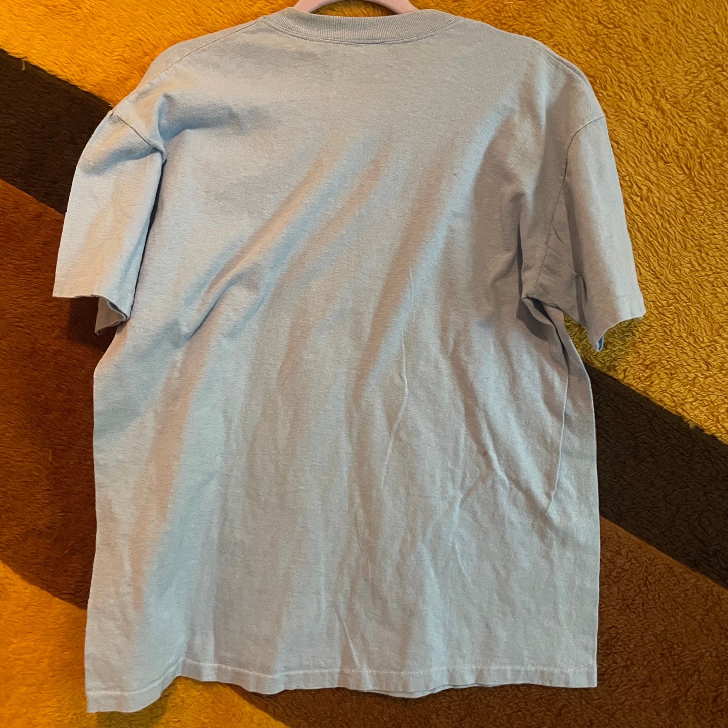 vtg 70s BALD GUYS SHIRT // vintage "god made a few perfect heads, on the rest he put hair!" funny bald guy shirt 80s graphic tee iron on