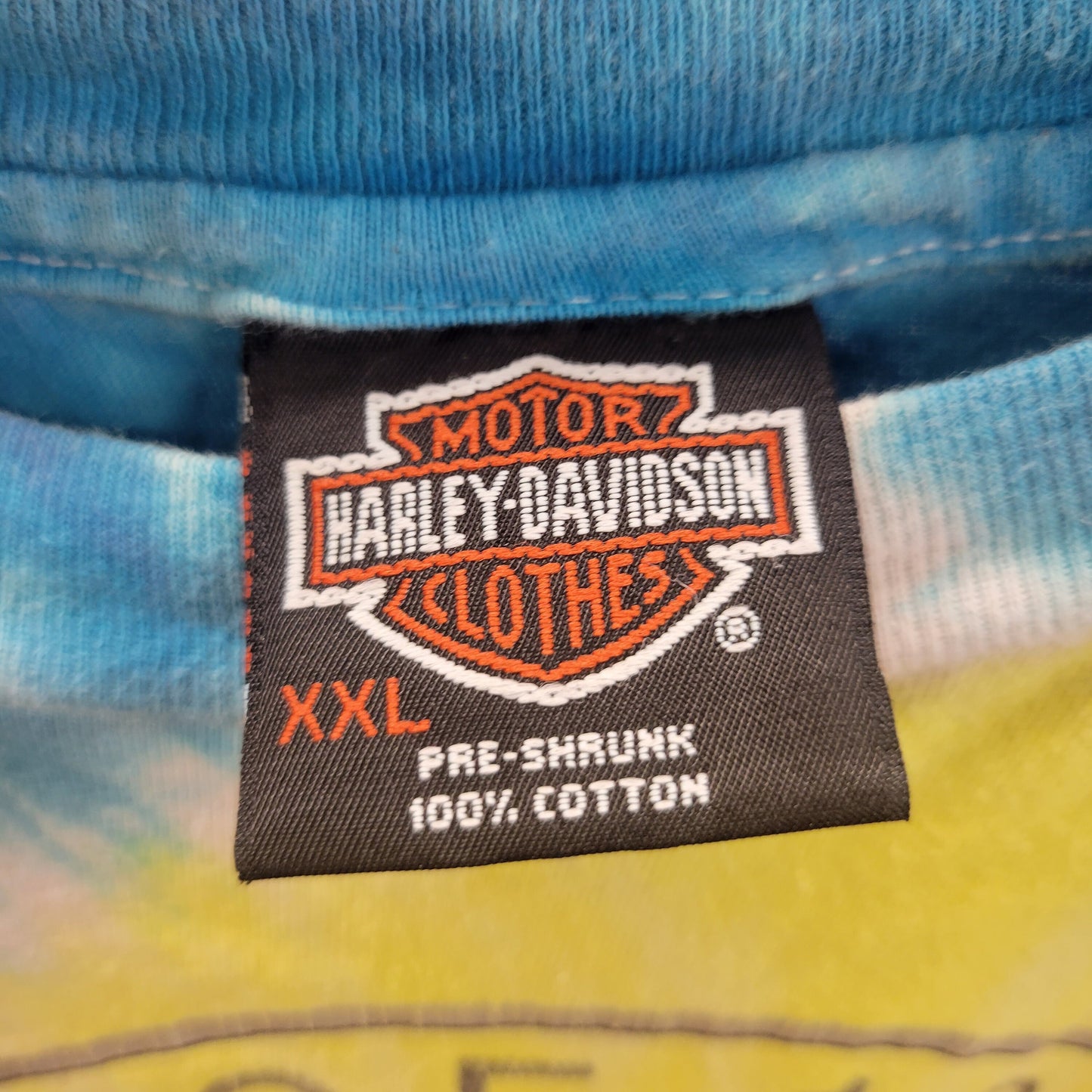 vtg 90s HARLEY DAVIDSON SHIRT // vintage xxl mens unisex y2k authentic harley biker tie dye retro motorcycle milwaukee wisconsin