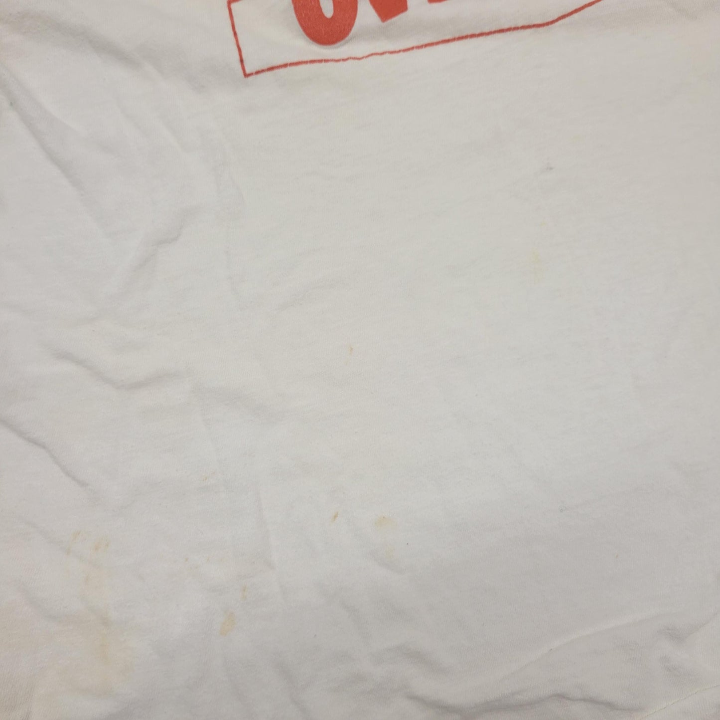 vtg 80s OVERNIGHT FEDERAL EXPRESS tshirt // vintage paper thin white tee ups usps tracking package ship shipper memphis work street style