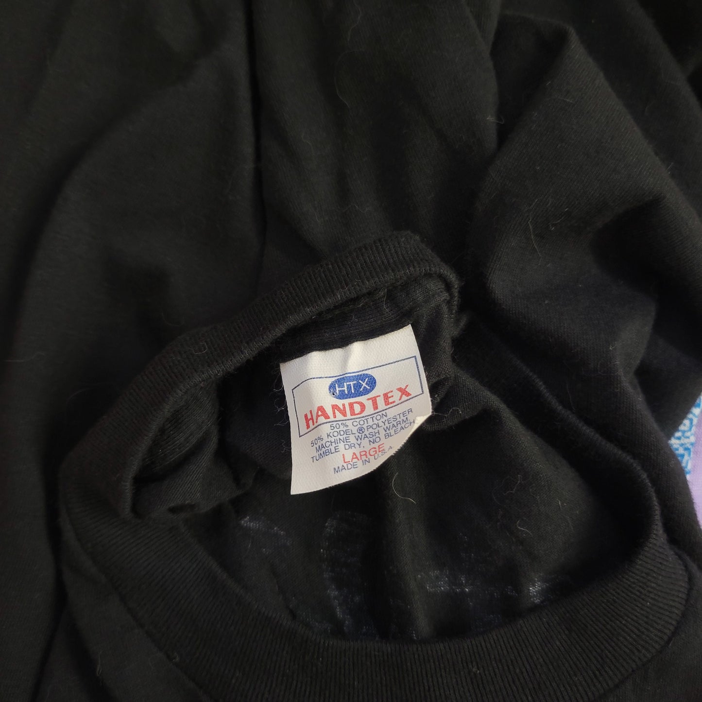 vtg 80s GREAT WHITE BAND tee / vintage classic hard rock tshirt 1989 tour 70s music funny punk shark single stitch black large cartoon shirt