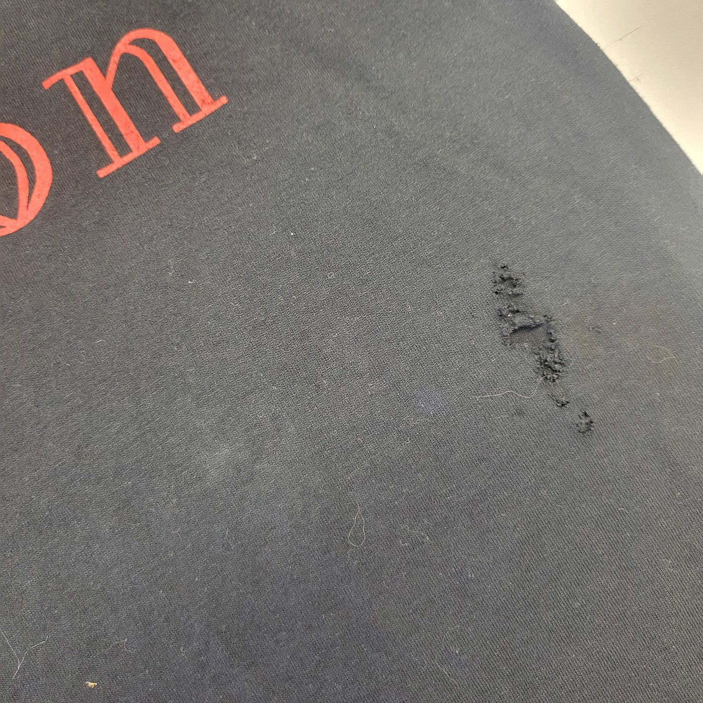 vtg 80s PASSION TSHIRT // vintage yin yang ying heart lover evil black screen stars thin valentine joy division goth post punk rock