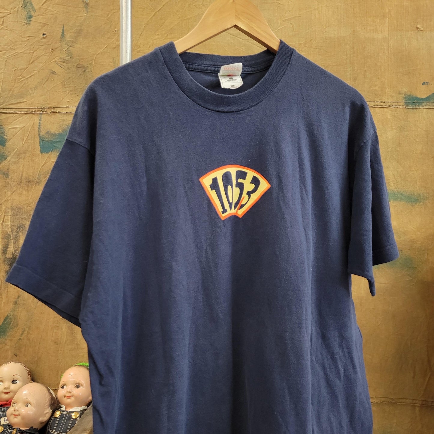 vtg 90s WTPC 105.3 RADIO tee // vintage tshirt public music caffeine free smooth jazz florida fan pledge grunge punk skater style fashion