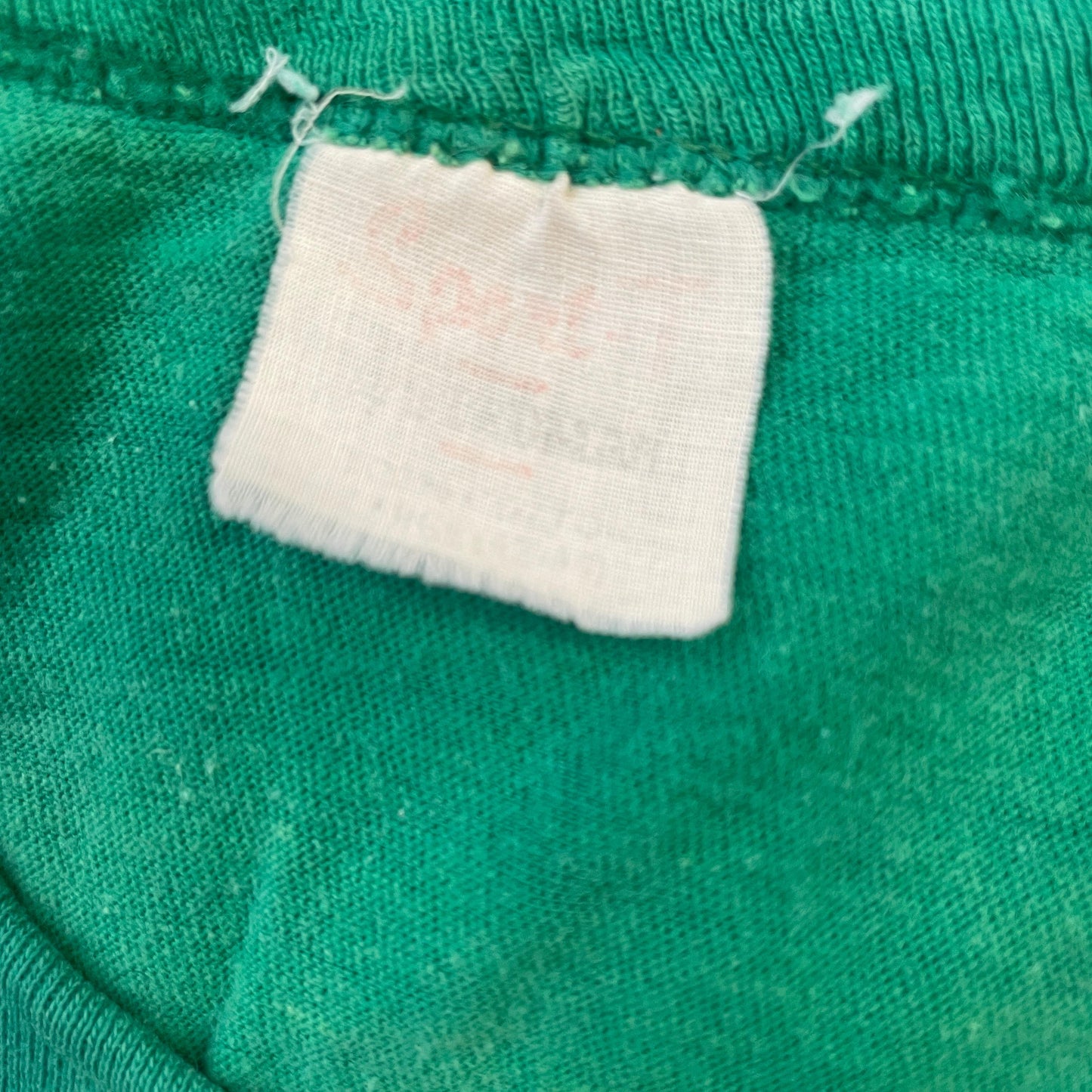 vtg 70s MARVELOUS MAX TSHIRT // vintage faded tee kelly green cotton stranger things style perfect retro true style fashion 80s fun tee