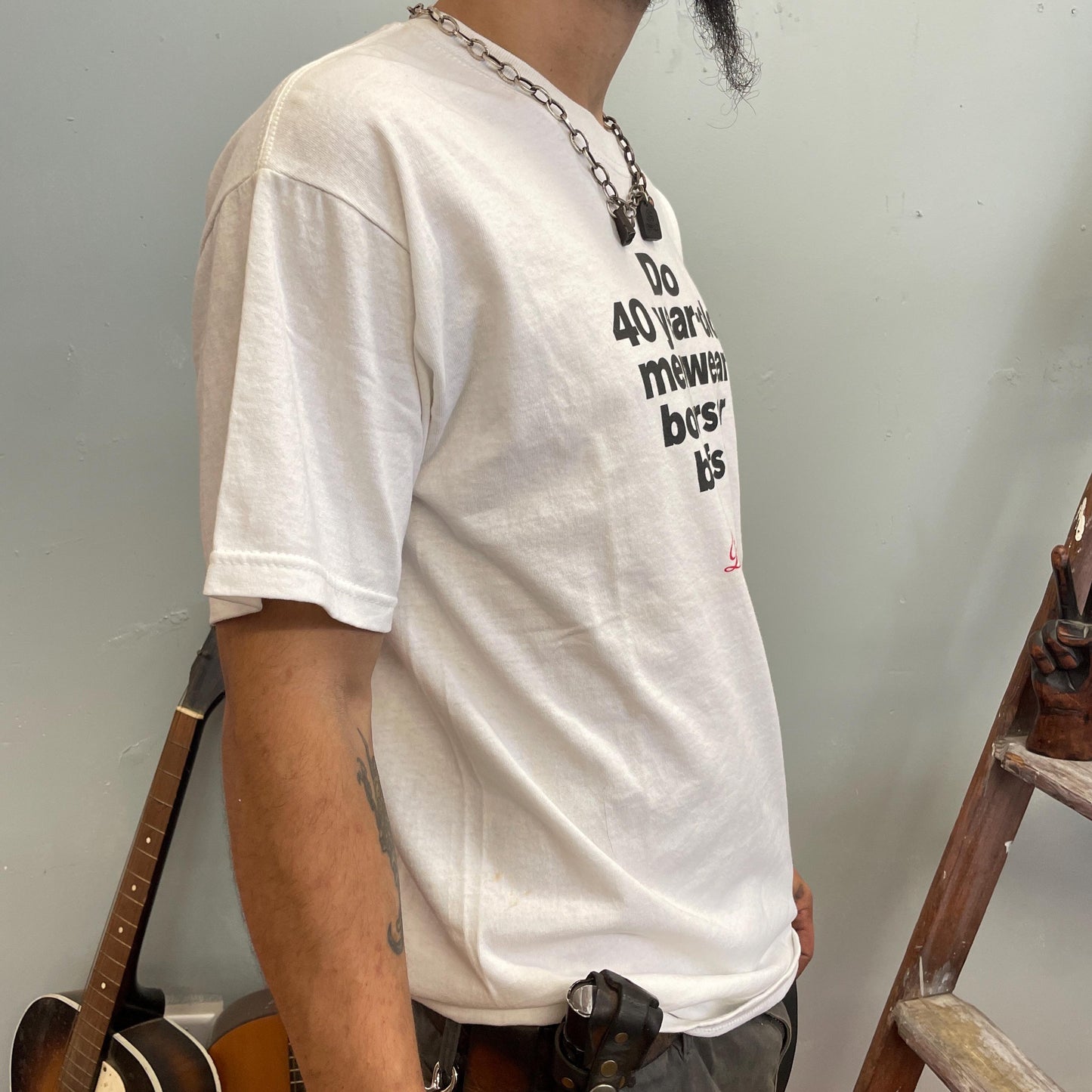 vtg 90s adult diapers BOXERS BRIEFS TSHIRT // vintage 00s potty underwear blink 182 y2k white tee punk poop emoji senior grandpa style