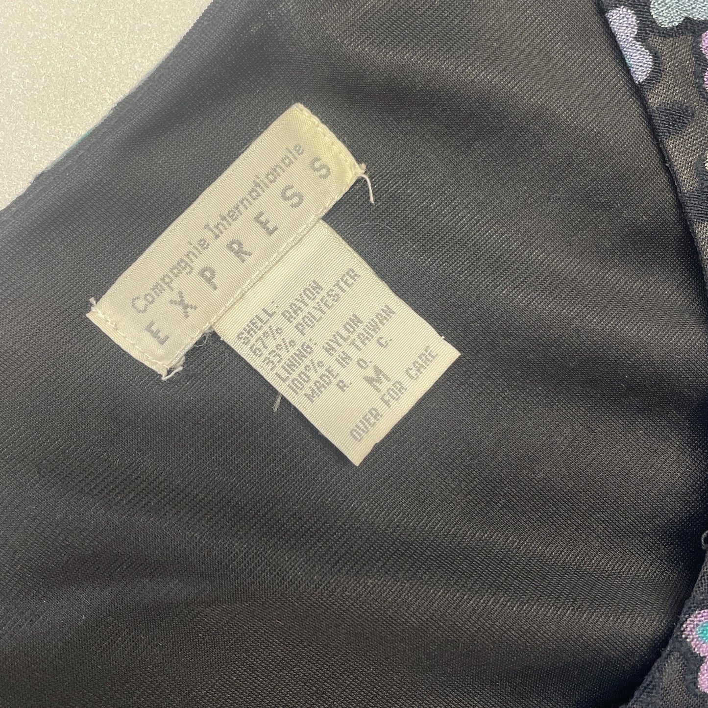 vtg 90s FLORAL MINI DRESS // slinky a line mini dress flower power bouncy metallic purple little black dress