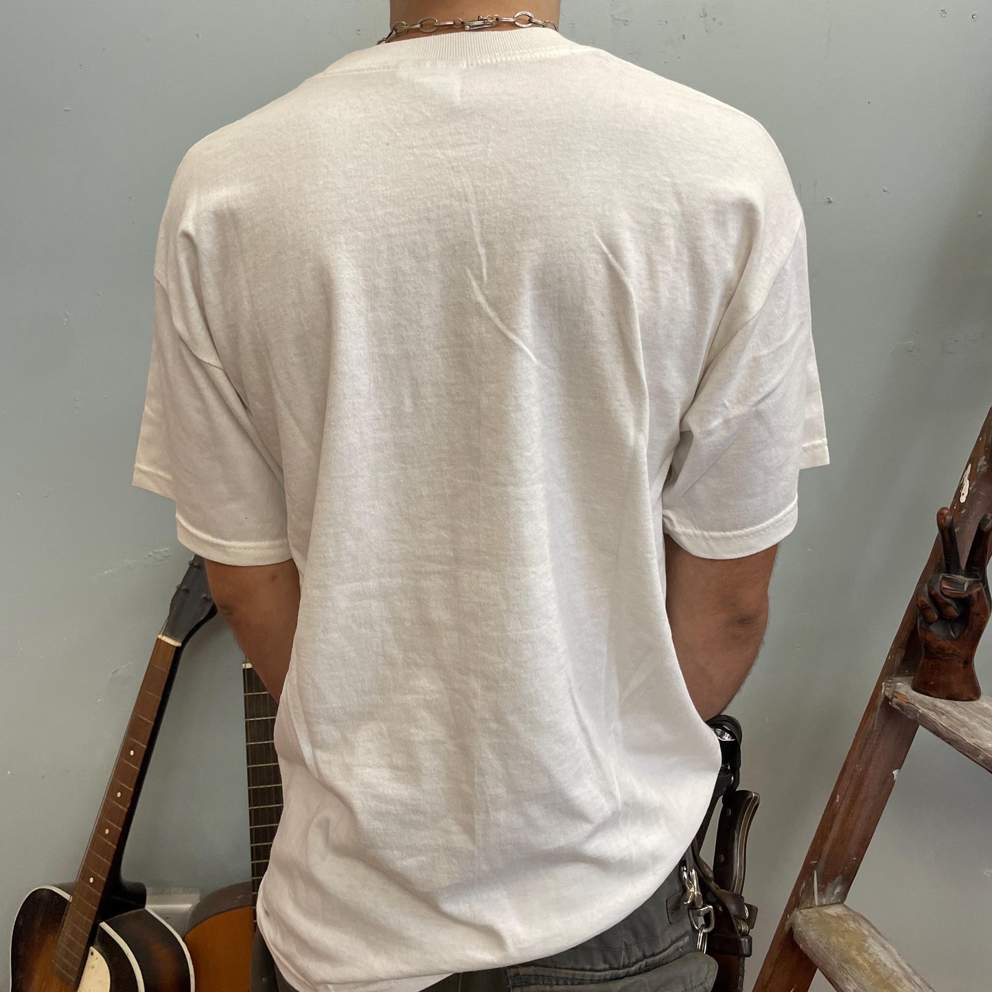 vtg 90s adult diapers BOXERS BRIEFS TSHIRT // vintage 00s potty underwear blink 182 y2k white tee punk poop emoji senior grandpa style