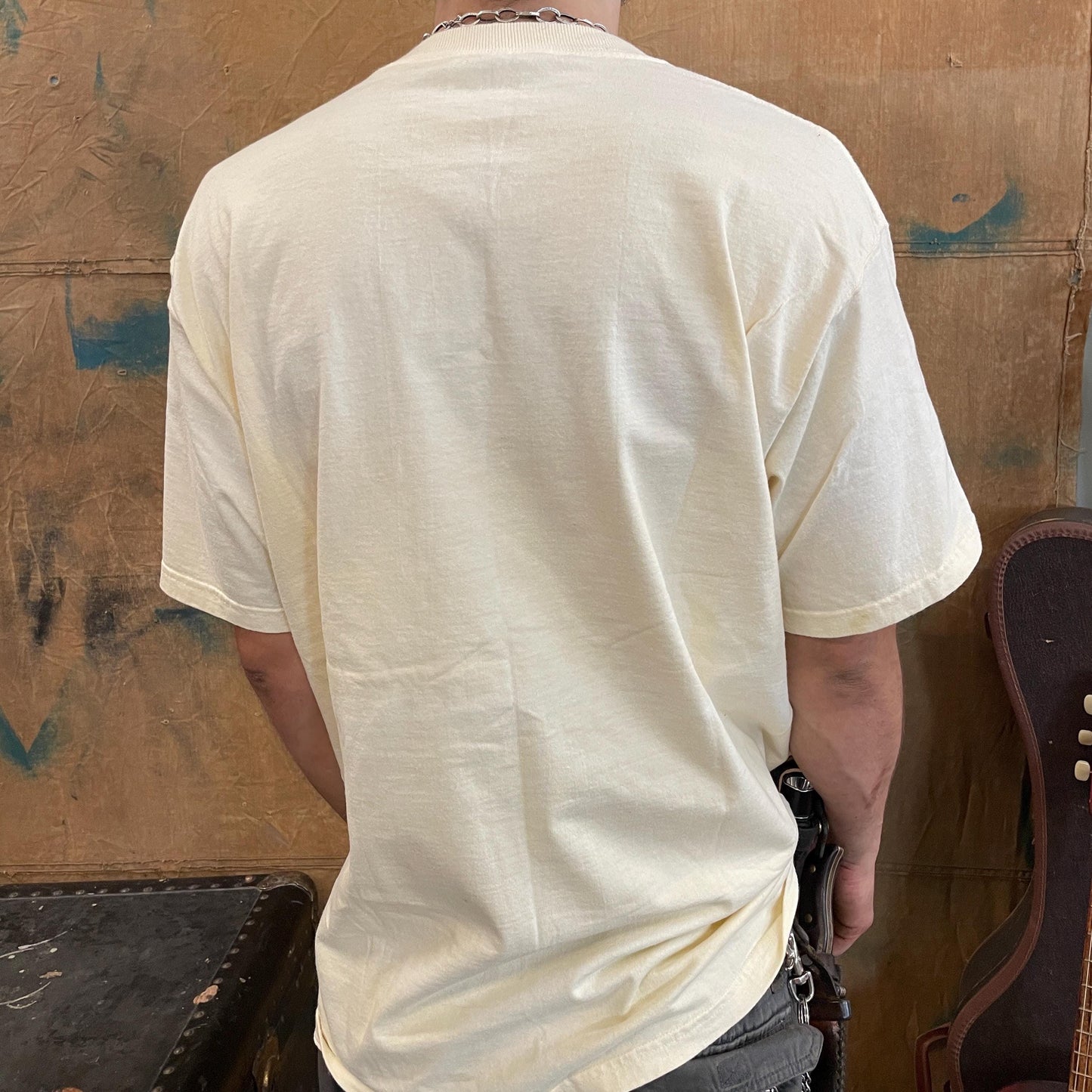 vtg 70s PEACE SIGN AIRBRUSH tshirt // vintage hippie festival paint bruah art shite basic tee fashion style hotrod beach sunset sun artist