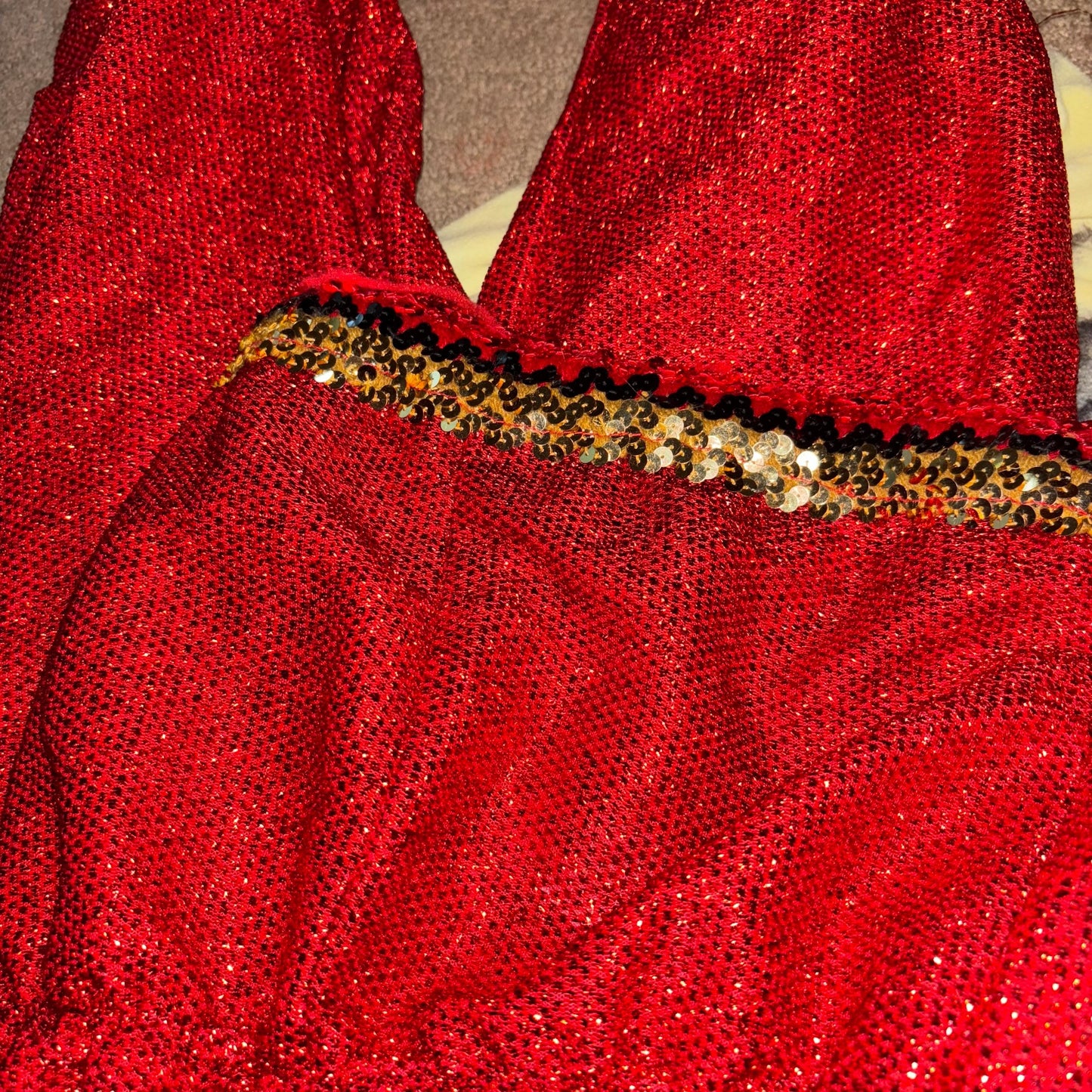 vtg RED LUREX JUMPSUIT // vintage sequin beaded sexy devil halloween costume party hostess sparkly sleeveless tube 70s disco outfit hot fire
