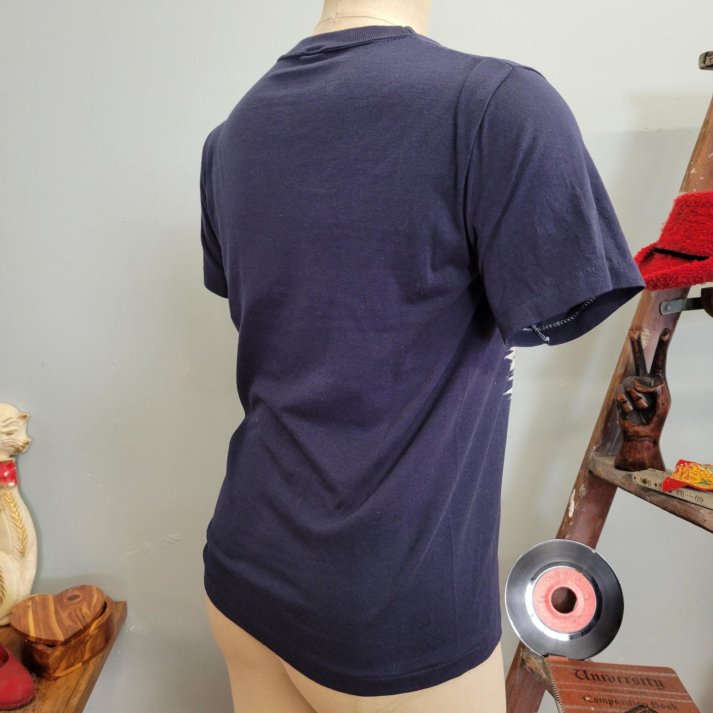 vtg 80s OREGON TSHIRT // vintage jerzees russell small single stitch retro sunset seagull beach scene tourist graphic tee portland hippie