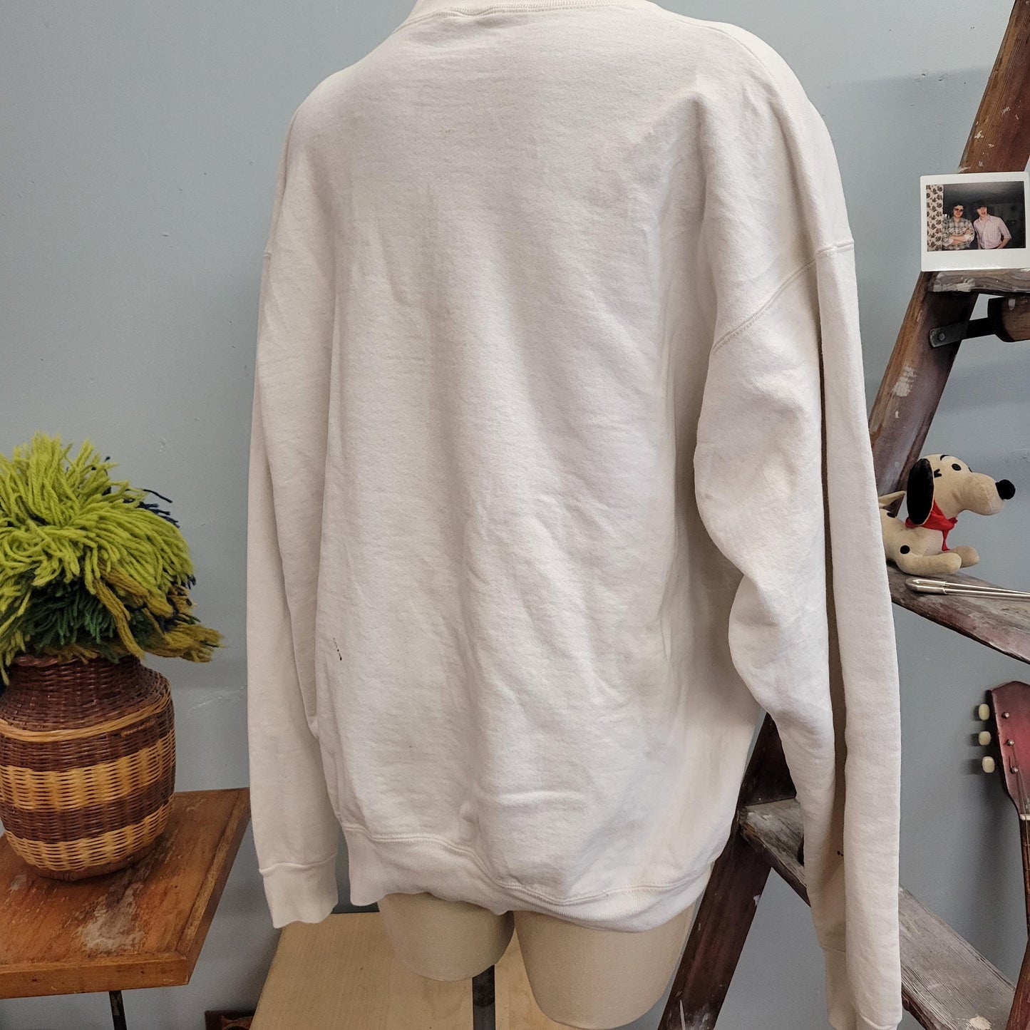 vtg 90s HUMANE SOCIETY SWEATERSHIRT // vintage 1998 animal lover crewneck fruit of the loom xl thick warm oversized graphic tee big print