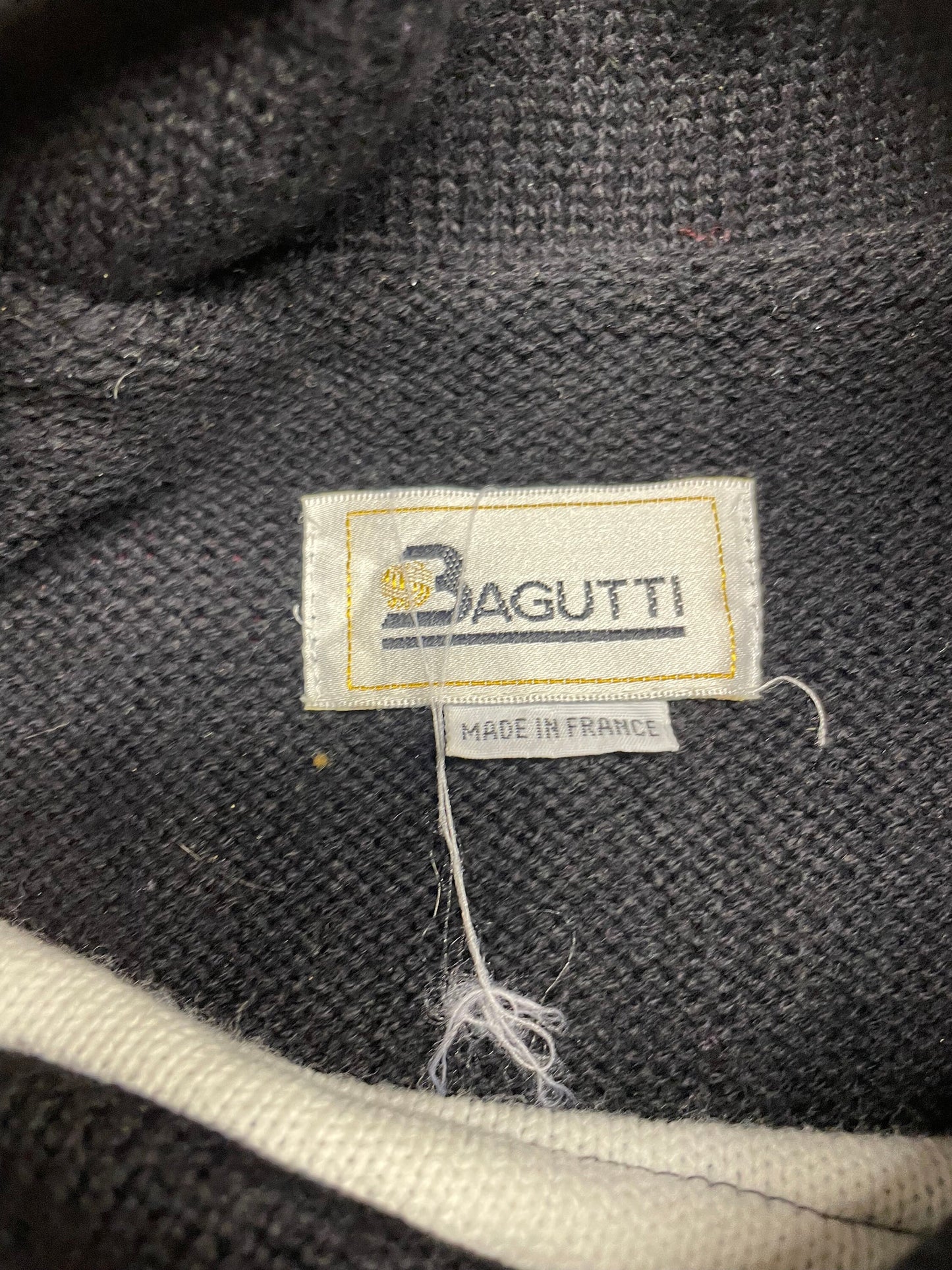 vtg 80s HELLO PARIS! SWEATER //  eiffel tower paris france text print new years eve newspaper patterned penguin tuxedo shirt festive winter