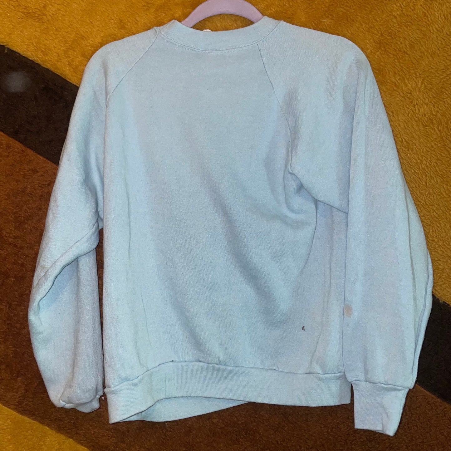 vtg 80s VAPOR WAVE EURO Style Shirt // vintage boy george alternative nouveau face pattern neon screen print graphic tee fitted femme punk