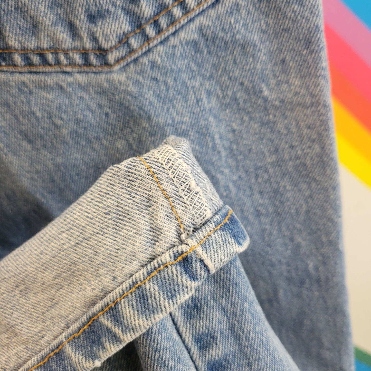 vtg 90s LEVI JEANS 550 // vintage relaxed fit levis medium stone wash mid rise 33 x 34 1990s y2k baggy jeans red tag usa levi strauss winona