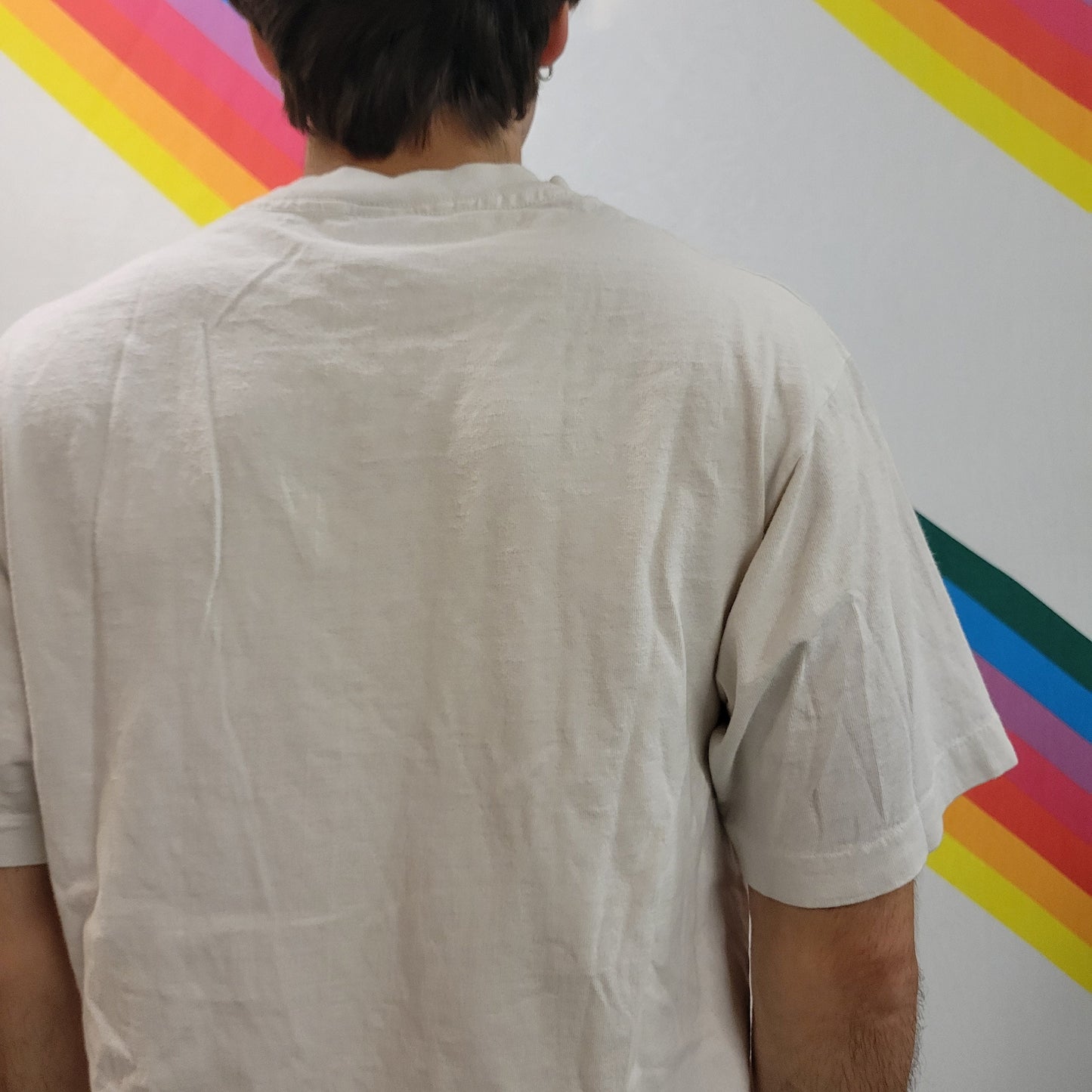 vtg 80s CAR wars STEREO TSHIRT // vintage 90s boombox speaker audio bose woofer bass based graphic truck reggae dub rap funk tweeter cone