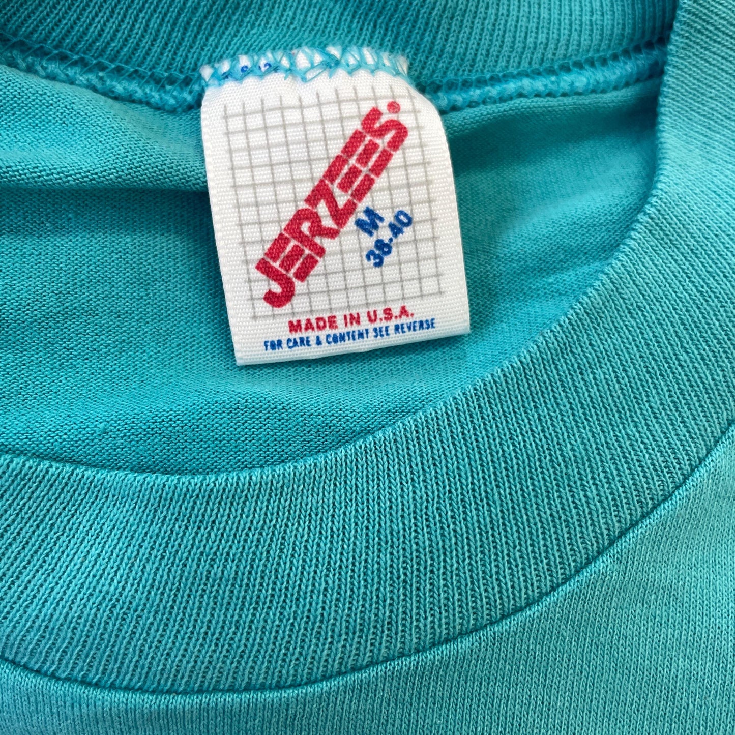 vtg 80s MEL MCDANIEL USA tshirt // vintage usa eagle ocean light blue country western texas outlaw true old style thin tour concert tee