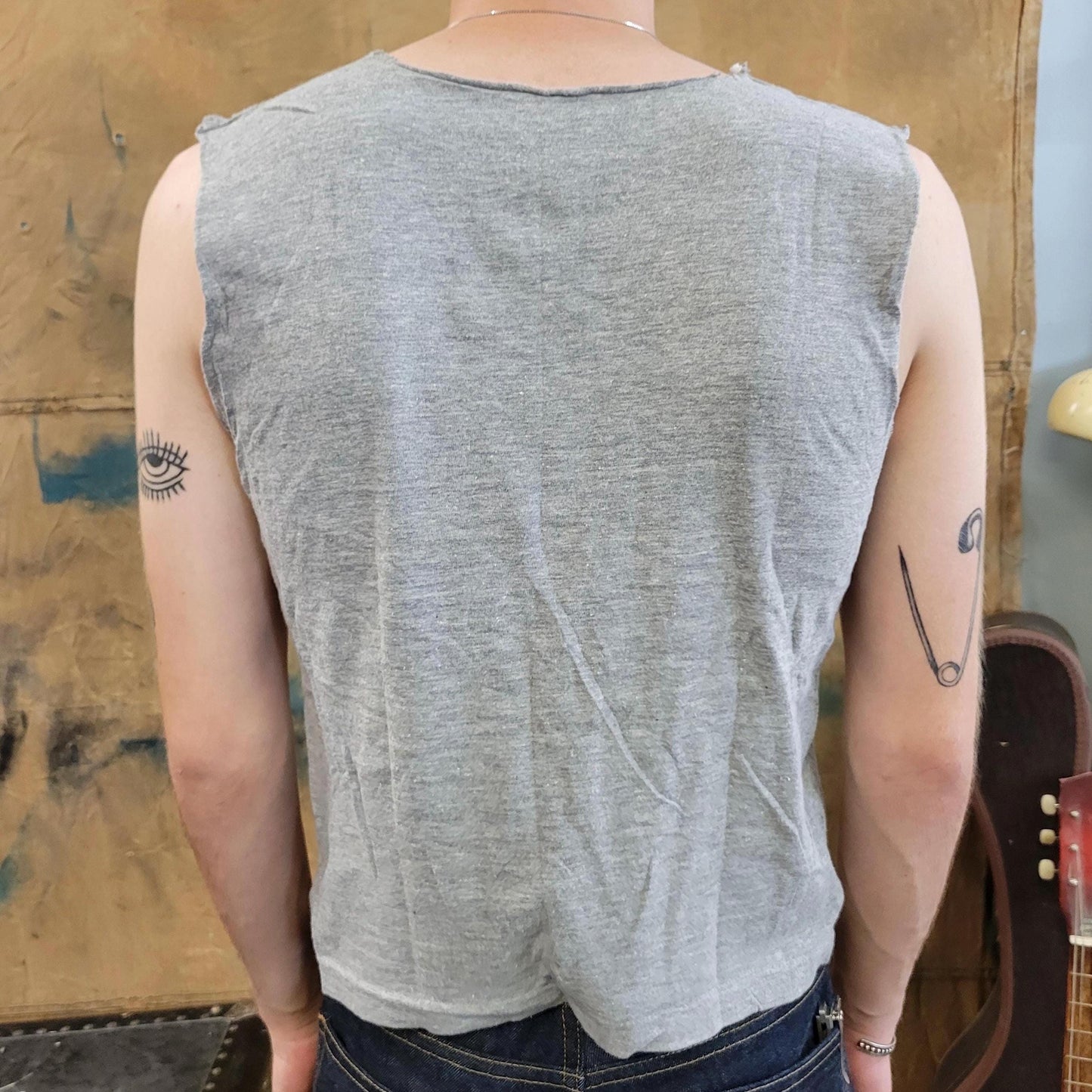 vtg 80s NATURAL LIGHT TANK // vintage muscle tee natty ice beer malt liqour pabst blue ribbon alcohol tee shirt sleeveless muscle rad retro