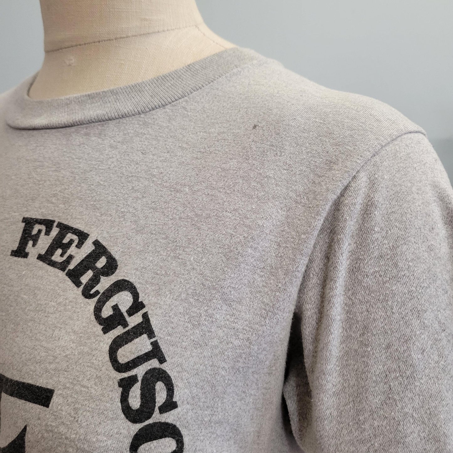 vtg 80s MAYNARD FERGUSON TSHIRT // vintage tour shirt screen stars large 1984 worls tour circle text jazz trumpeter music band graphic tee