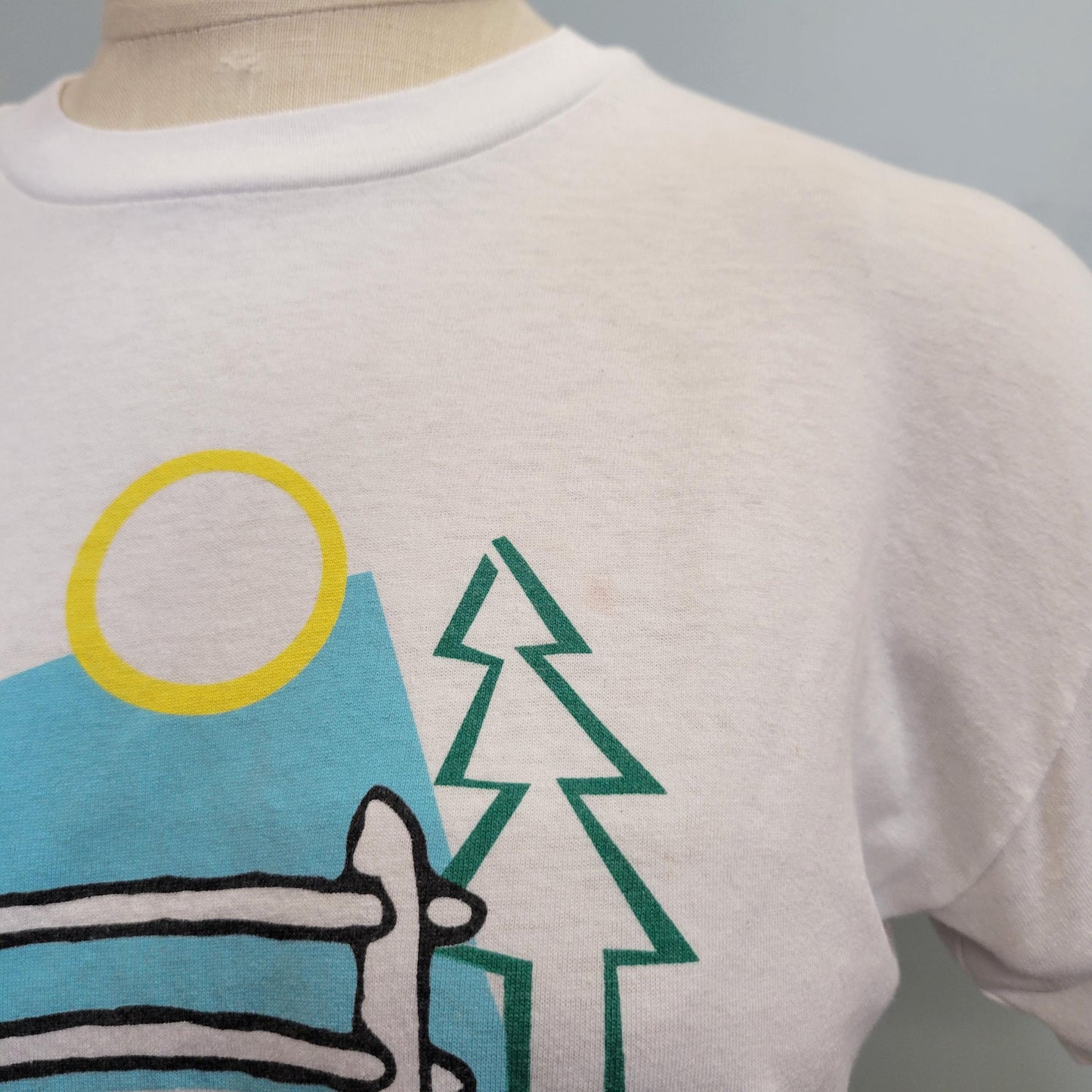 vtg 90s INTERNATIONAL PAPER TSHIRT // vintage hanes heavyweight youth large 14-16 soft thin parks and rec the office dunder mifflin cute